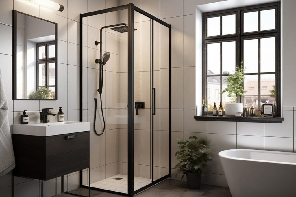 bathroom cubicle